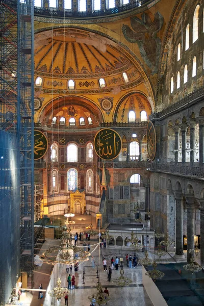 Ayasofya müzesinin iç — Stok fotoğraf