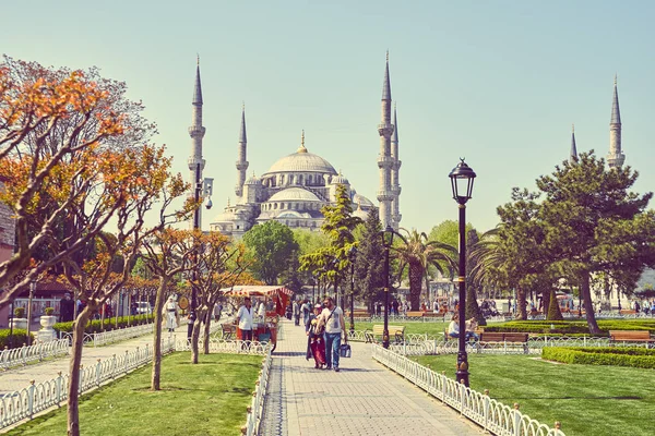 The Sultan Ahmed Mosque — Stock Photo, Image