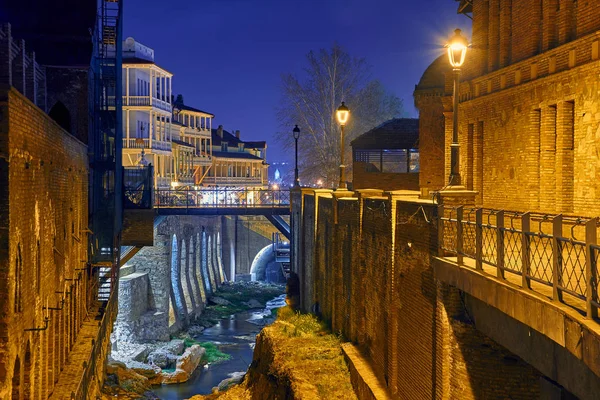 Tbilisi by night — Stock Photo, Image
