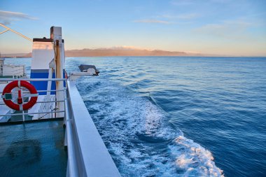 Feribottan İzlanda görünümü