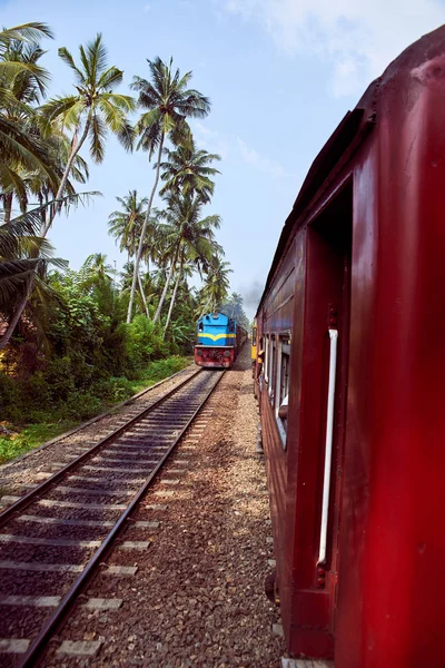 Vechile vagoane de tren — Fotografie, imagine de stoc