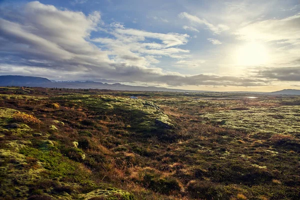 The Thingvellir National Park — стоковое фото