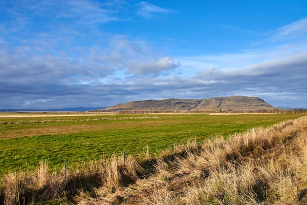 Paisaje otoñal en Islandia — Foto de Stock