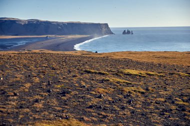 İzlanda 'da sonbahar manzarası
