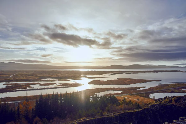 El Parque Nacional Thingvellir — Foto de Stock