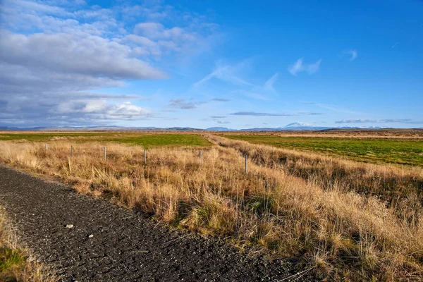 Jesienny krajobraz Islandii — Zdjęcie stockowe