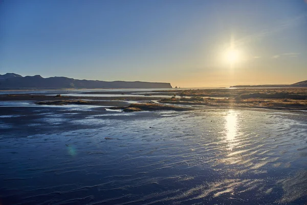 Höstlandskap på Island — Stockfoto