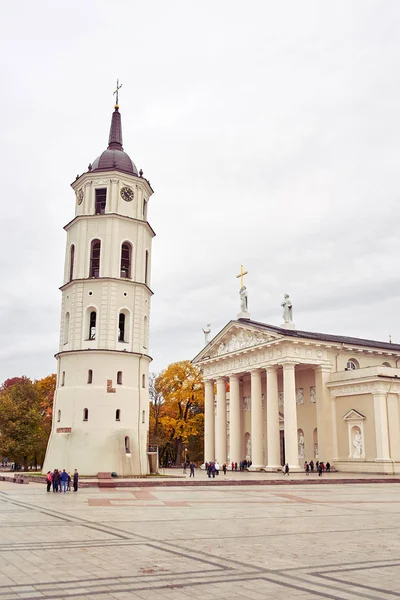 Glockenturm der Kathedrale von Vilnius — Stockfoto