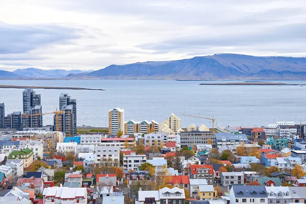 Рейкьявик столица Исландии — стоковое фото