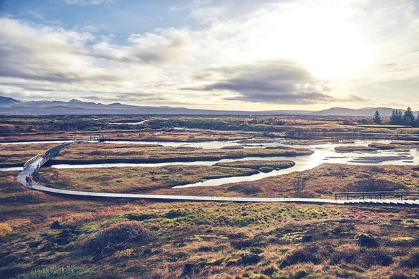 Park narodowy thingvellir — Zdjęcie stockowe