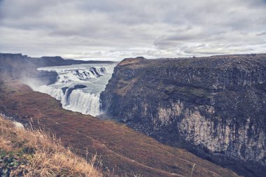 Şelale Gullfoss , İzlanda