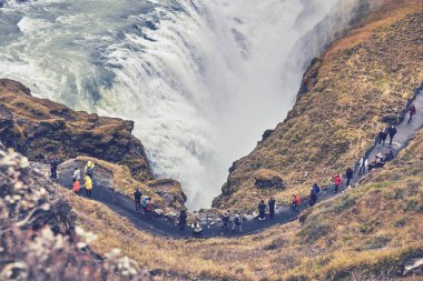 Şelale Gullfoss , İzlanda