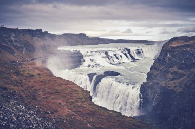 Şelale Gullfoss , İzlanda