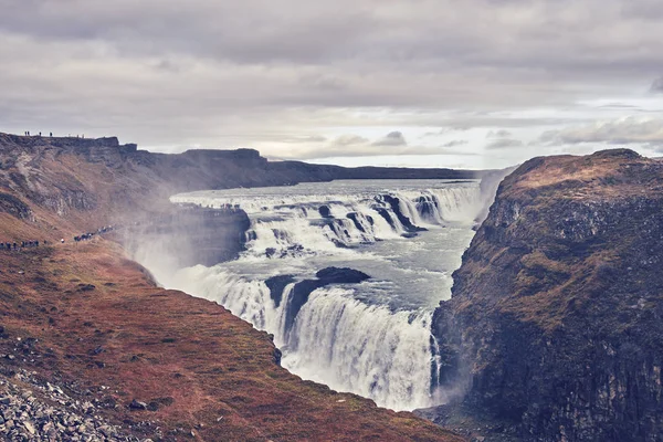 Wodospad gullfoss — Zdjęcie stockowe