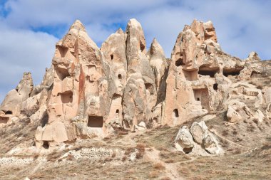 Kapadokya'da güzel manzara