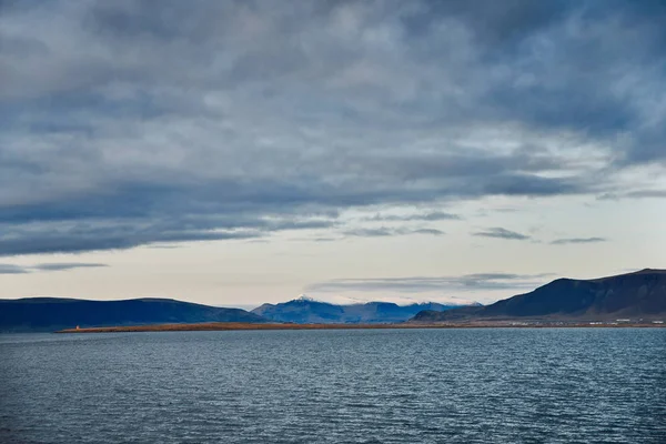 Landskap i huvudstaden av Island, Reykjavik — Stockfoto