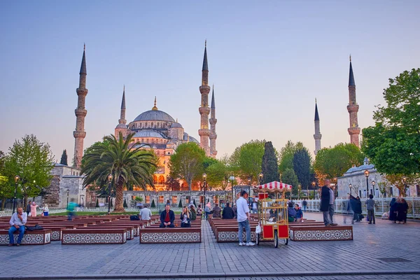 The Sultan Ahmed Mosque — Stock Photo, Image
