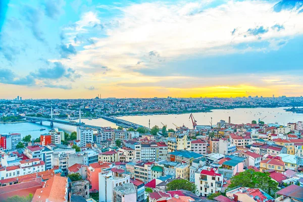 Стамбул вид с abov — стоковое фото