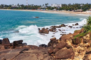 Mirissa, Sri Lanka'daki plaj