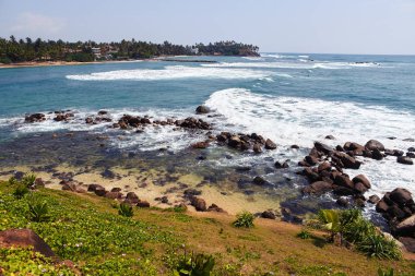 Mirissa, Sri Lanka'daki plaj