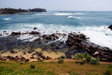 Mirissa, Sri Lanka'daki plaj