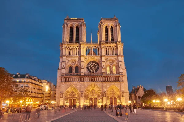 Notre-Dame von Paris — Stockfoto