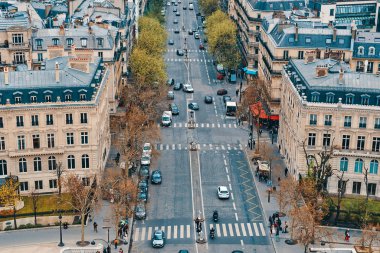 Paris Üstten Görünüm