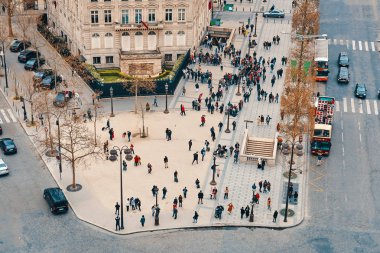 Paris Üstten Görünüm