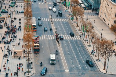 Paris Üstten Görünüm