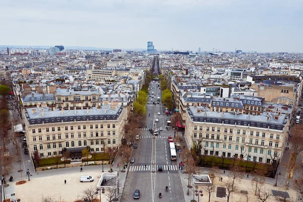 Κάτοψη του Παρισιού — Φωτογραφία Αρχείου