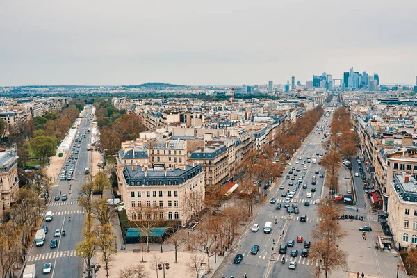 Vista superior de Paris — Fotografia de Stock