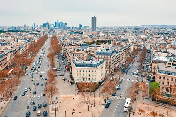 Vista dall'alto di Parigi — Foto Stock