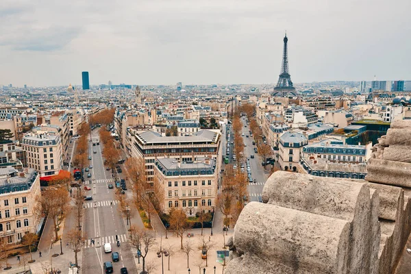 Vista dall'alto di Parigi — Foto Stock