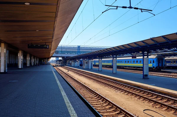 Estación central de tren en Kiev — Foto de Stock