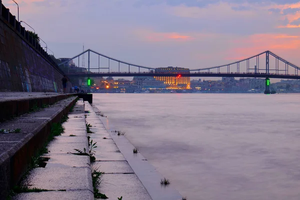 Kiev'de güzel gün batımı