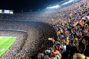 Barcelona ve Real Sociedad futbol kulüpleri arasında maç 