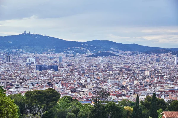 Yukarıdan Barcelona görünümü