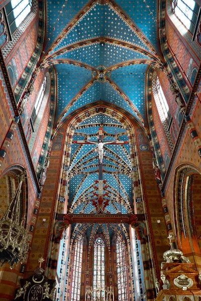 Basilica di Santa Maria, Cracovia — Foto Stock