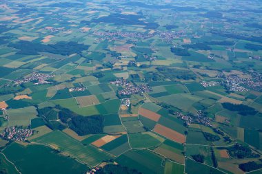 uçak penceresi görünümü