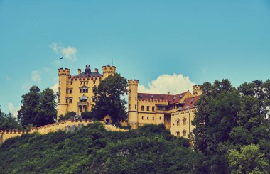 Almanca Hohenschwangau Kalesi