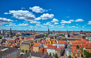 Kopenhag'ın en iyi görünümü.