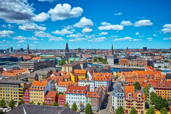 Vista superior de Copenhague . — Foto de Stock