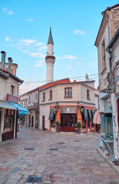 Üsküp'te Eski Şehir Sokakları