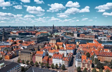 Kopenhag'ın en iyi görünümü.