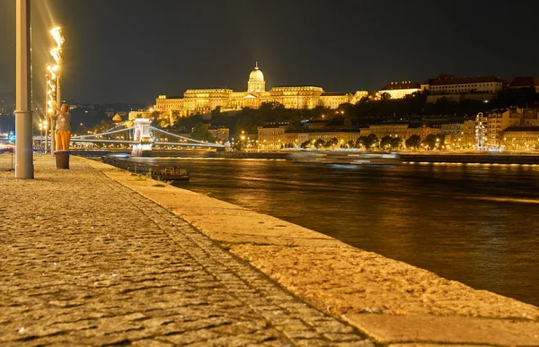 Budapest de noche —  Fotos de Stock