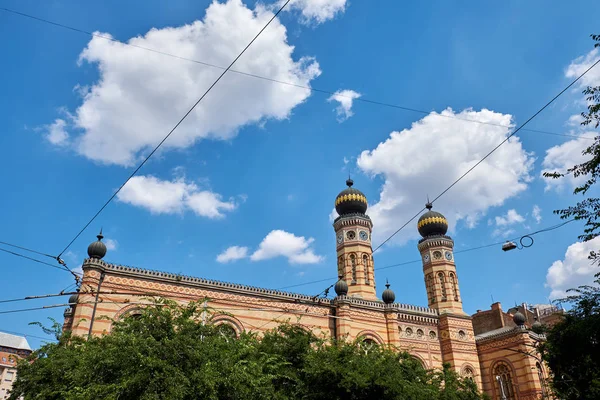 Dohany straat Synagogu — Stockfoto