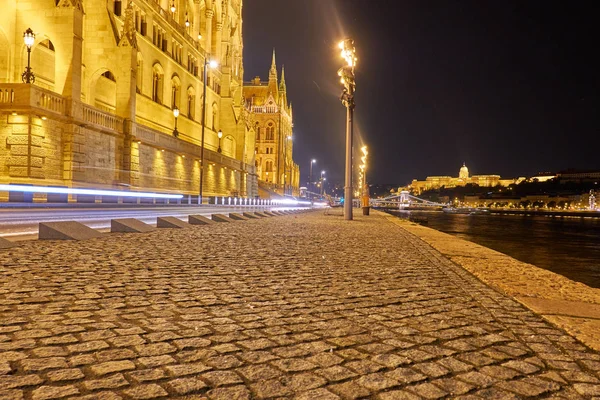 Budapest at night — Stock Photo, Image