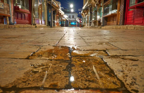 Rues de la vieille ville de Skopje — Photo