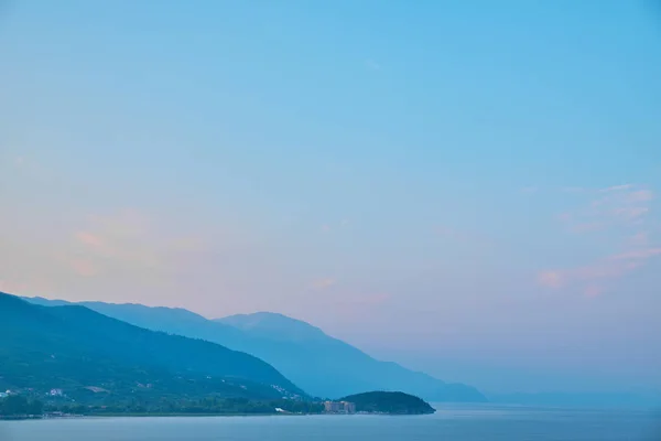 Охридское озеро — стоковое фото