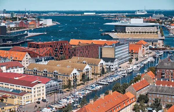 Vista superior de Copenhague . — Foto de Stock